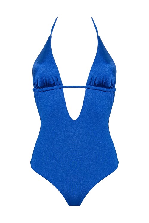 IAM Bikini - Alana Blue 2301 - Costume Intero Slip Brasiliana Blu