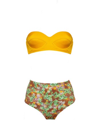 IAM Bikini - Bea 2311 - Bikini con top ferretto e con brasiliana vita alta