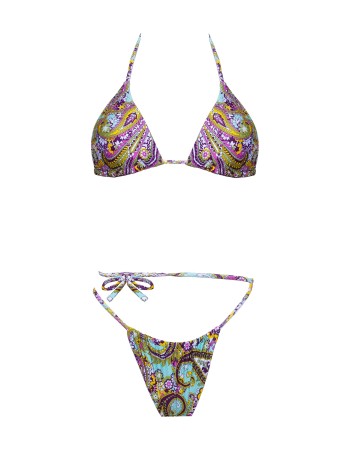 IAM Bikini - Kate 2336 - Bikini con top triangolo e brasiliana regolabile
