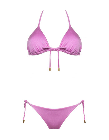 IAM Bikini 2024 Naia rosa Slip 4005 - rosa Triangolo e Slip brasiliana regolabile