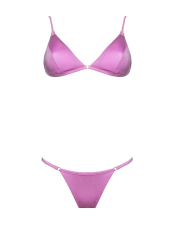 IAM Bikini - Asia 4001 - ROSA - Slip Brasiliana e top triangolo