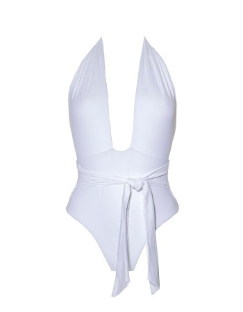 IAM Bikini - Xenia 2092 - costume Intero Bianco ad incrocio
