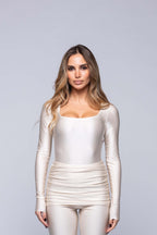 Body Silhouette White Cream
